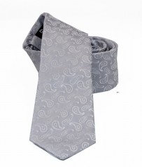                    NM slim szövött nyakkendő - Szürke mintás Mintás nyakkendők